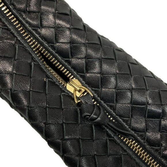 Bottega Veneta Handbag Intrecciato Black Leather - Picture 11 of 15